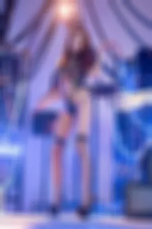 [WeiboGirl]微博红人 性感 黑色 网纱情饰 黑丝网袜 皮衣黑网衣