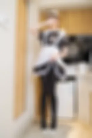 [WeiboGirl]微博红人 私房 性感 黑白女仆装 黑丝裤袜 微风05