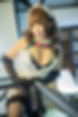 [Cosplay]角色扮演 兔女郎装 黑丝袜 荷官兔女郎