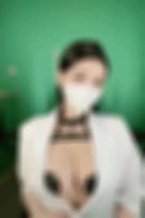 [FuLi]米友福利 白大褂 黑色 情趣连体衣 医生姐姐