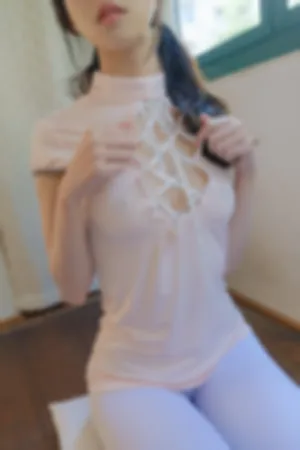 [WeiboGirl]微博红人 性感 粉色短袖 超薄白丝 雏菊006小七