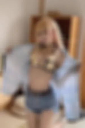 [Cosplay]角色扮演 衬衫 牛仔短裤 半脱 比基尼 海梦