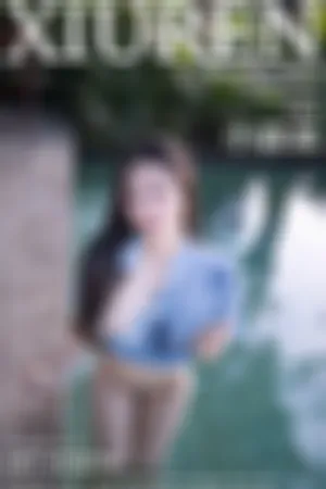 [XiuRen]秀人网 2024.02.29 No.8157 泰国旅拍 蓝色透视 热带旗袍