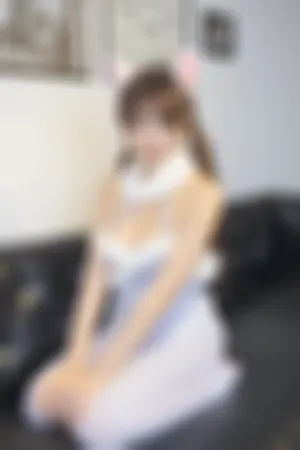 [WeiboGirl]微博红人 兔女郎装扮 绒毛连体衣 白丝裤袜 晴涩02