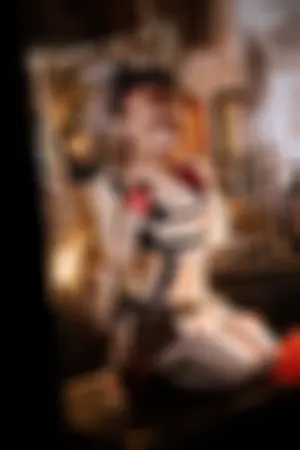 [Cosplay]角色扮演 黑色 皮衣服饰 三点式内衣 拉毗