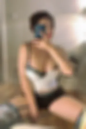 [FuLi]米友福利 黑色 轻透内衣 黑丝吊袜 机甲战士