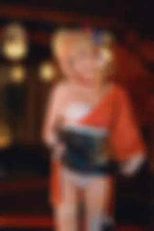 [Cosplay]角色扮演 日系服饰 半脱 白色内衣 原神宵宮