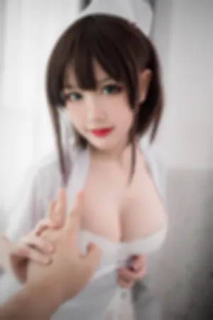 [Cosplay]角色扮演 白色 蕾丝内衣 超薄丝袜 白丝护士