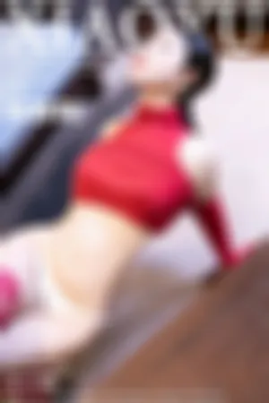 [XIAOYU]语画界 2024.04.02 VOL.1229 红色露肩连衣短裙 红色丝袜