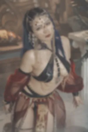 [Cosplay]角色扮演 异域 风情女郎装扮 薄纱服饰 深渊舞娘