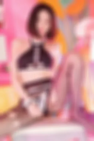 [FuLi]米友福利 居家 性感 黑色女仆装 黑丝网袜 黑色网袜