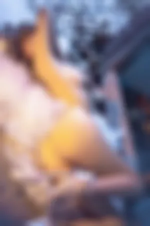 [FuLi]米友福利 户外 白色薄透婚纱 情趣捆绑 老房子婚纱