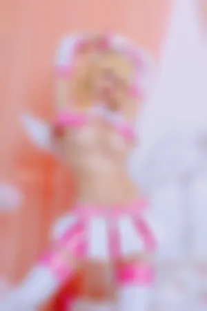 [Cosplay]角色扮演 红白 情趣套装 白色带子 翅膀 Liliel