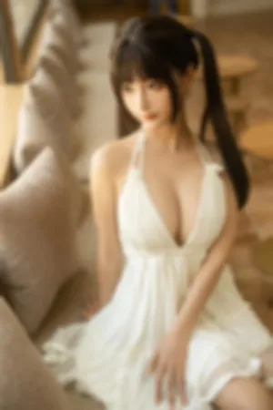 [Cosplay]角色扮演 白色吊带礼裙 沙漠村庄