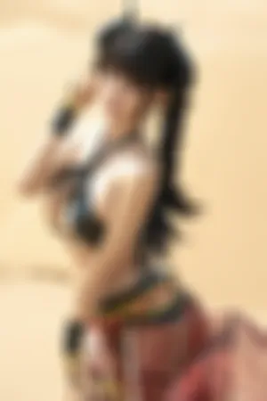 [Cosplay]角色扮演 薄纱长裙 沙漠魅魔