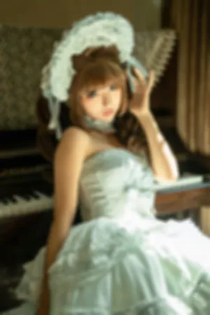 [Cosplay]角色扮演 连衣短裙 白色腿袜 公主裙