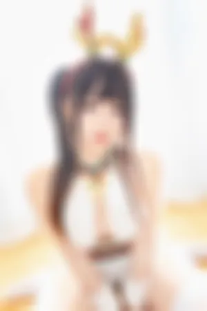 [Cosplay]角色扮演 小鹿装扮 白色内衣 白丝袜 纯白祈愿