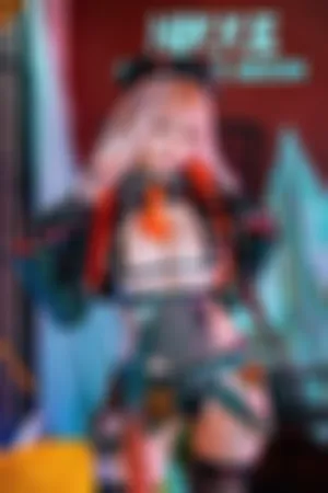 [Cosplay]角色扮演 美女战士装扮 皮质内衣 胜利女神(NIKKE) Rapi