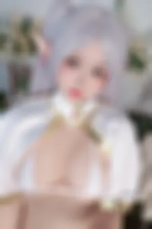 [Cosplay]角色扮演 精灵装扮 白色 三点式内衣 芙莉莲