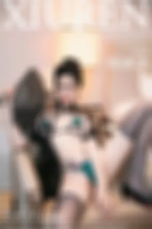 [XiuRen]秀人网 2024.05.16 No.8549 橄榄绿内衣 黑色透视睡衣