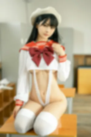 [Cosplay]角色扮演 开叉死库水 JK学妹