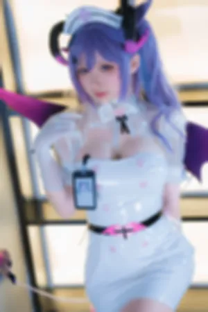 [Cosplay]角色扮演 刻晴魅魔护士