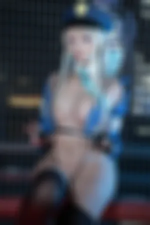 [FuLi]米友福利 蓝色连体情趣内衣 蔚蓝档案_飞鸟马时