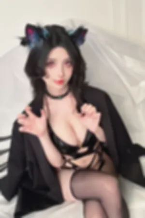 [Cosplay]角色扮演 万圣节小恶魔猫耳