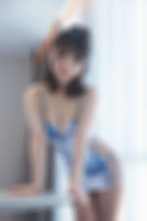 [FuLi]米友福利 半透明旗袍 青花瓷旗袍