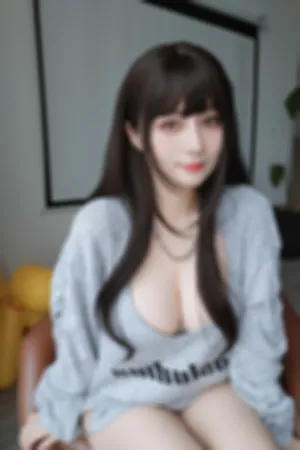 [FuLi]米友福利 灰色低胸服饰露白色内衣秀豪乳翘臀诱惑写真 81自拍VOL.63