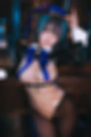 [FuLi]米友福利 透明连体胶衣 柴郡魔术师