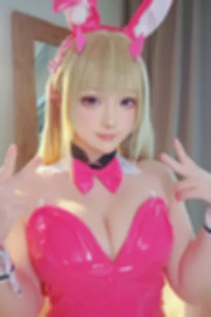 [FuLi]米友福利 性感红色高叉连体衣 Yukako-Viper兔女郎