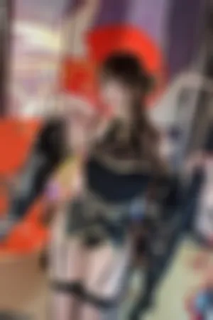 [FuLi]米友福利 性感黑色旗袍服饰 Astra金枝玉叶