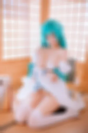 [Cosplay]角色扮演 日系服饰 露白色内衣 水神小夜