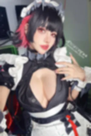 [Cosplay]角色扮演 黑色 带子 情趣 绝区零 Ellen_Joe 爱莲乔