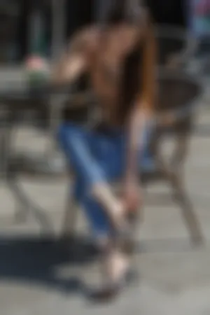 [FuLi]米友福利 户外短T 牛仔裤女孩