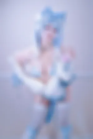 [Cosplay]角色扮演 水色猫猫头