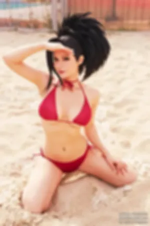 [Cosplay]角色扮演 My_Hero_Academia Momo_Yaoyorozu