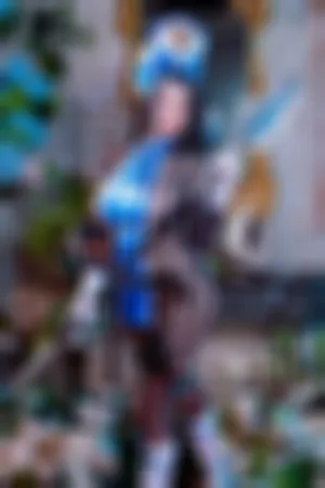 [FuLi]米友福利 超薄 连体 黑丝 白色 腿袜 Maiden_Ice_Rose