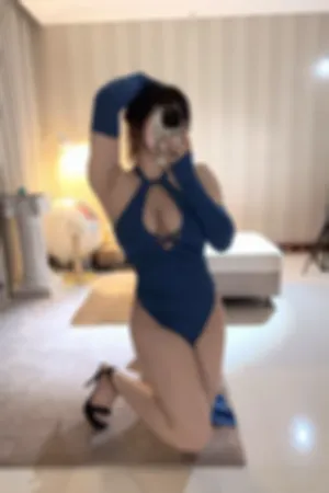 [FuLi]米友福利 蓝色旗袍