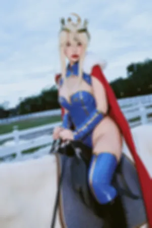 [Cosplay]角色扮演 FGO 阿尔托利亚·潘德拉贡 Fansly Lancer Artoria_Knight
