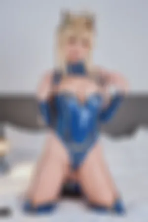 [Cosplay]角色扮演 FGO 阿尔托利亚·潘德拉贡 Fansly Lancer Artoria_Knight_床上篇