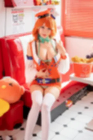 [FuLi]米友福利 红发系列 4套服饰 丝袜 Hololive火鸡