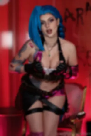 [Cosplay]角色扮演 Arcane LeagueOfLegends LOL Jinx 金克丝