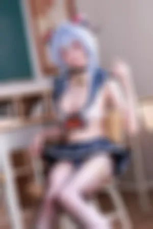 [Cosplay]角色扮演 补偿赠品 甘雨 水手服