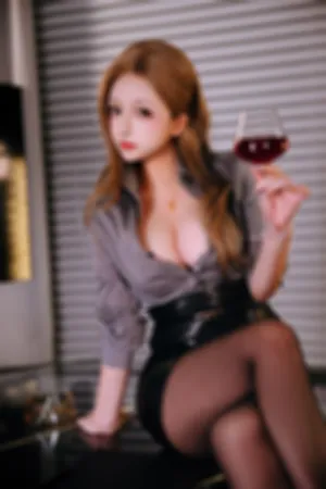 [FuLi]米友福利 性感灰色OL制服 超薄黑丝 半脱 销冠