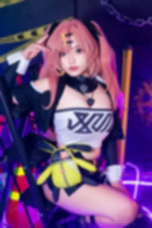 [Cosplay]角色扮演 黑色 皮质 情趣 Nicole