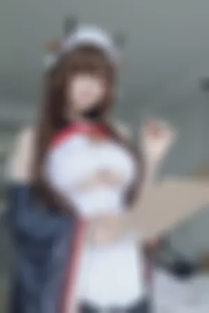 [FuLi]米友福利 黑白女仆服饰 黑丝袜 碧蓝航线