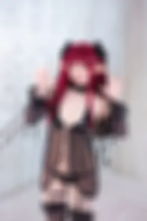 [Cosplay]角色扮演 黑色 薄纱情趣服饰 黑丝袜 利兹2