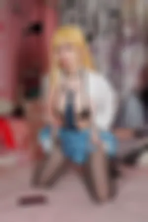 [Cosplay]角色扮演 黑色内衣 O交少女喜多川海梦